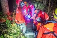 Injured mountain biker air-lifted from above Gibsons