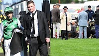 Hospitalisation and three suspensions as Melbourne Cup rocked by 'terrible' incident