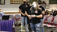 School board honors GHS, RHS bands, color guards