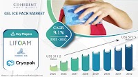 Gel Ice Pack Market to Hit USD 572.5 Million by 2032, Driven by Chronic Conditions and Injuries