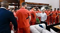 Indonesia national football team gifted Rolex watches by president after World Cup qualifier victory over China