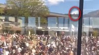 Videos show suspected Charlie Kirk shooter on roof of campus building
