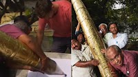 Hyderabad Man Builds World's Largest Ball Pen Weighing Over 37 kg, Sets World Record