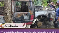 Bomb blast shakes Madang town