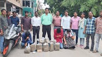 Over 13 kg ganja, MDMA seized across raids in Hyderabad, six arrested