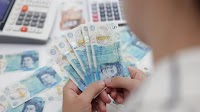 Sterling extends drop versus euro after German fiscal boost