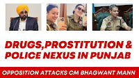 Punjab CM Bhagwant Mann under fire from opposition over police-drugs-prostitution nexus in state and viral video of an IPS officer