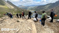 Yr Wyddfa clear up sees more than 4,000 items of litter collected