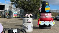Grimsby tip goes hopping mad with easter decorations