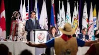 Trudeau urges First Nation chief to respect Trans Mountain supporters