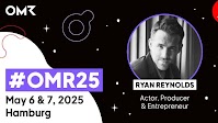 Ryan Reynolds is coming to Hamburg as a speaker at the OMR Festival 2025.