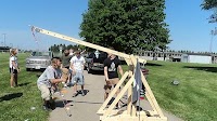 GHS AP Physics Class: Trebuchet have their day