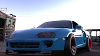 Modernized Mk IV Toyota Supra Shows Simple Widebody