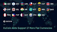 KuCoin Adds Support For Purchasing Crypto With 17 More Fiat Currencies
