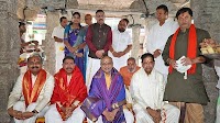 MAHARASHTRA GOVERNOR OFFERS PRAYERS AT TIRUCHANOOR