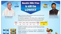 Nandini milk still cheapest, Karnataka govt says in ads after backlash
