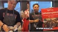 Viral KL Burger Vendor Reveals How Much IShowSpeed Paid for His Burger & It's Not in USD or MYR