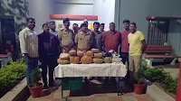 RPF seize 25 kgs of ganja at Jolarpet railway station