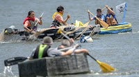 Photos: Cardboard boat racing and waterskiing highlight Family Fun Day at Broadway Lake