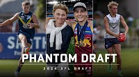 AFL phantom draft: Every first round pick predicted and who your club is interested in