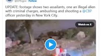 VIDEO: Criminal Illegal Alien with Lengthy Rap Sheet Ambushes and Shoots CBP Officer in New York City