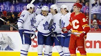Nylander has hat trick, Maple Leafs defeat Flames