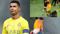 VIDEO: Angry Cristiano Ronaldo sparks outrage by rubbing Al-Hilal scarf on his crotch after being targeted by more Lionel Messi chants during Al-Nassr’s Riyadh Cup defeat