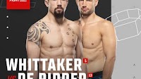 Robert Whittaker vs. Reinier de Ridder Set to Headline UFC Abu Dhabi in July