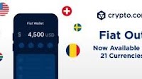 Crypto.com Offers Fiat Withdrawal Via Bank Transfer for 21 Major Currencies