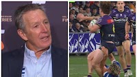 Bellamy slams act, walks out as Dog learns fate over tackle that left Storm fuming
