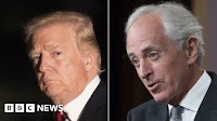 Trump Twitter row with top Republican Senator Bob Corker