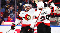 David Perron heating up for Senators after a wild ride on and off the ice
