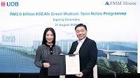 UOB Malaysia Supports Launch Of FMM House's RM3 Bln Asean Green MTN Programme