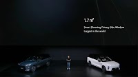 Ambilight collaborates with Nio to bring electrochromic side windows to the launched all-new ES8 flagship SUV
