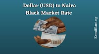 Dollar to naira black market exchange rate today