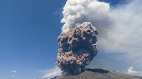 Mount Etna erupts, shooting a massive ash cloud into the sky and raising alerts