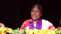 Lights go off during President Murmu's speech, she continues her address | Watch | Latest News India - Hindustan Times