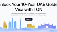 The United Arab Emirates taps Toncoin for golden visa program