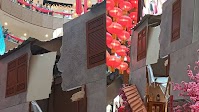 American man, 25, falls from 7th floor of mall in Penang & crashes into CNY display