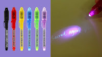 I spy invisible ink pens that belong in the kids' stockings — snag a pack for $8