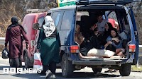 'The bombs were everywhere' - people fleeing Lebanon air strikes