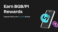 Deposit VND and win $10,000 worth of BGB/PI airdrop!