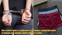 Chinese Woman Takes Revenge & Kills BF By Poisoning His Flu Syrup, Soaking His Underwear in Poison