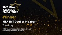 Zain Group deal in Iraq wins TMT transaction of the year