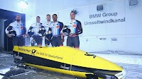 BMW technology equips German bobs for the Olympic Games.