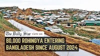 80,000 Rohingya Entering Bangladesh Since August 2024 | Fresh Rohingya influx will deteriorate the refugee crisis