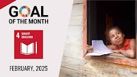 GOAL OF THE MONTH – Goal 4: Quality Education
