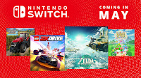 Nintendo Switch games coming in May 2023