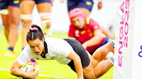 New Zealand start their Women’s Rugby World Cup defense by downing Spain