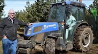 The Power of Mechanization: New Holland Tractors in Fruit Production in Chile